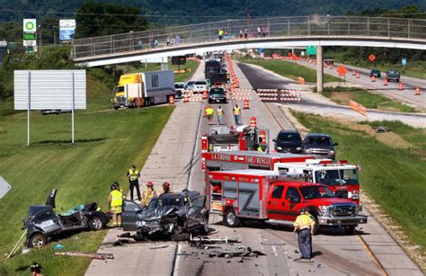 Accident on i 90 illinois today - Carolyn Van Slyck, 40, of Palatine died just after 3:35 p.m. after being involved in a four-vehicle crash in Schaumburg in the Interstate 90 eastbound lanes before Meacham Road, Illinois State ...
